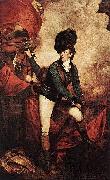 Sir Joshua Reynolds Portrait of Sir Banastre Tarleton Sweden oil painting artist